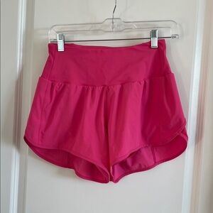 Vibrant Pink Athletic Shorts S
